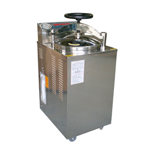 上海博迅滅菌器YXQ-LS-75G立式壓力蒸汽滅菌鍋 壓力鍋高壓鍋消毒鍋75L